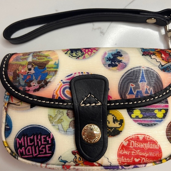 Dooney & Bourke Vintage Disney Flap Wristlet, Collectors Item, RARE- Like New! - Picture 16 of 16